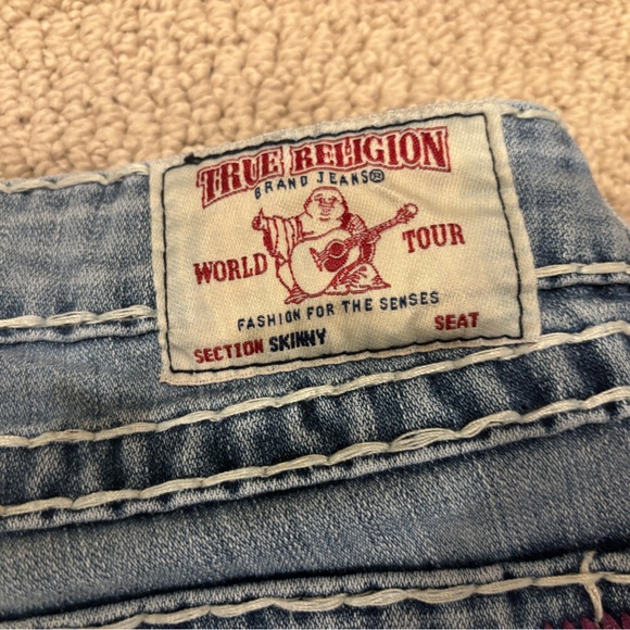 True Religion World Tour Skinny Jeans. Size 29. - Picture 4 of 5